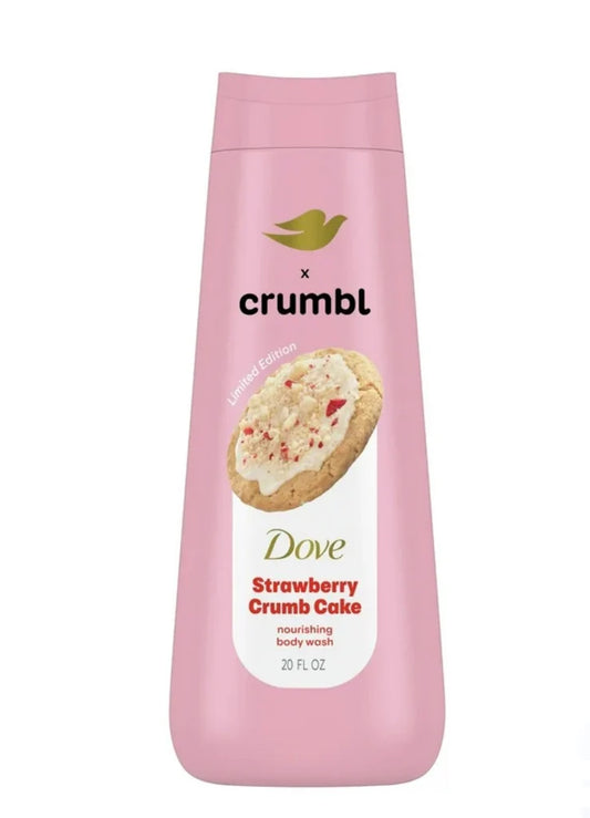 DoveXCrumbl - Strawberry Crumb Cake Body Wash