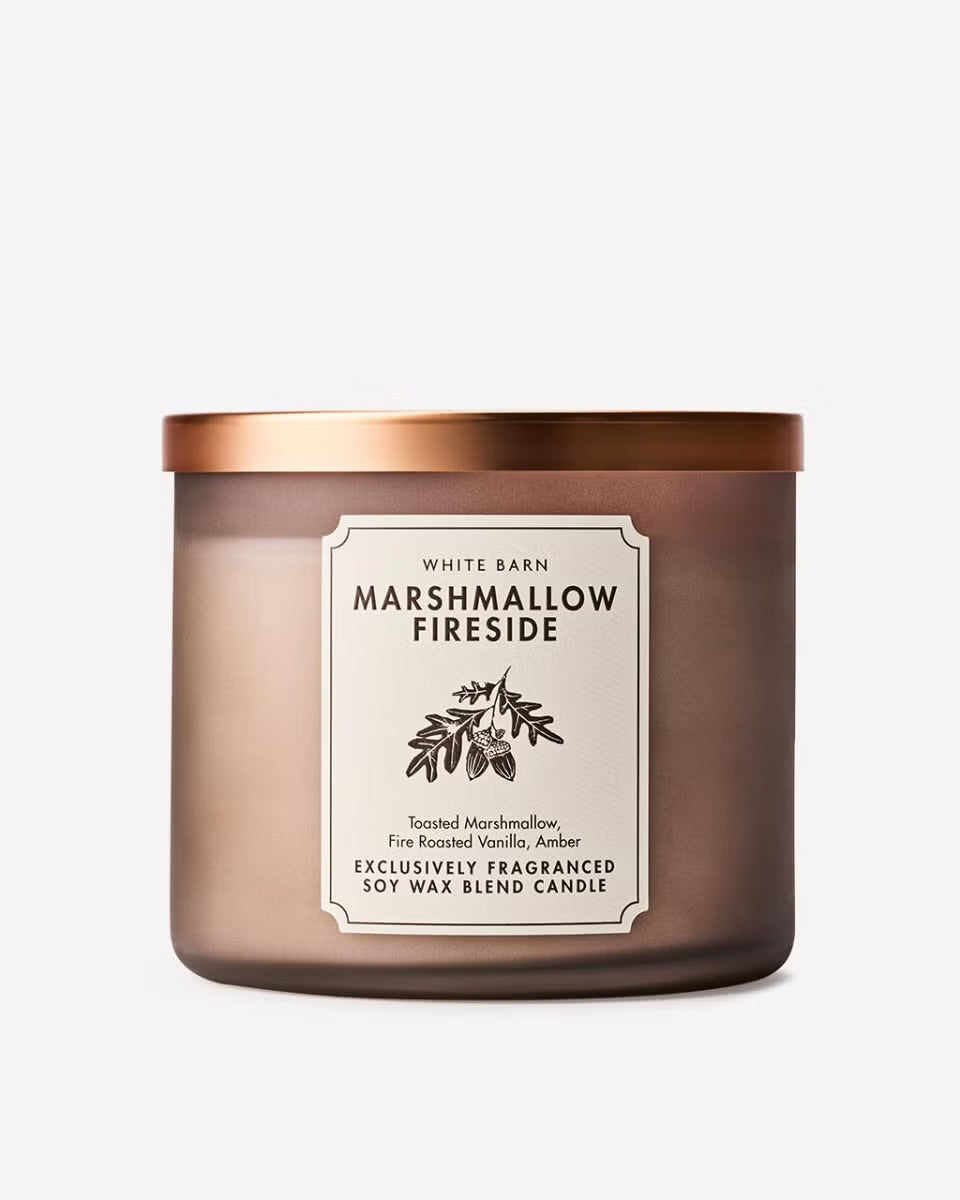 Bath & Body Works 3-Wick Candle - Marshmallow Fireside