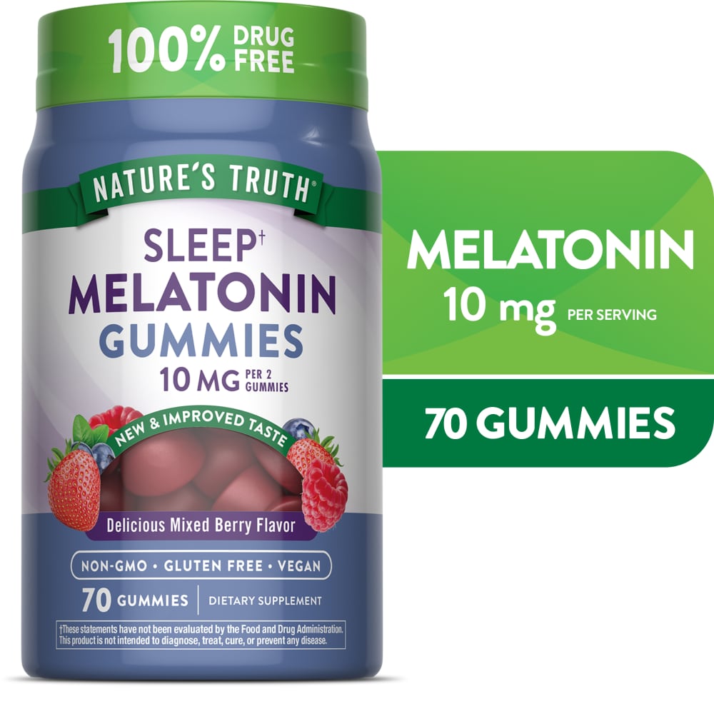 Natures Truth 10mg Sleep Gummies - 70ct