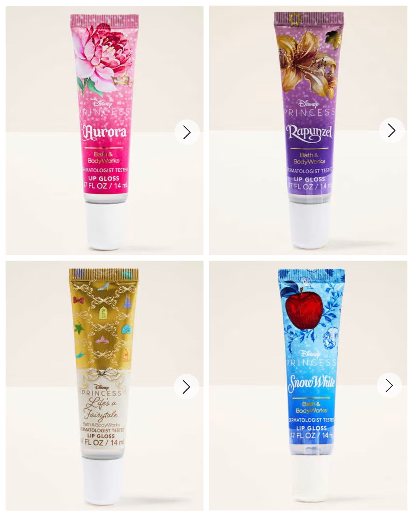 B&BW Disney Princess Lip Gloss (VARIOUS)
