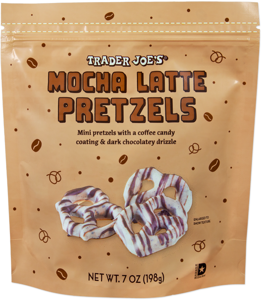 Trader Joe’s Mocha Latte Pretzel