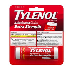 Tylenol 500mg Acetaminophen (Paracetamol) - 10ct