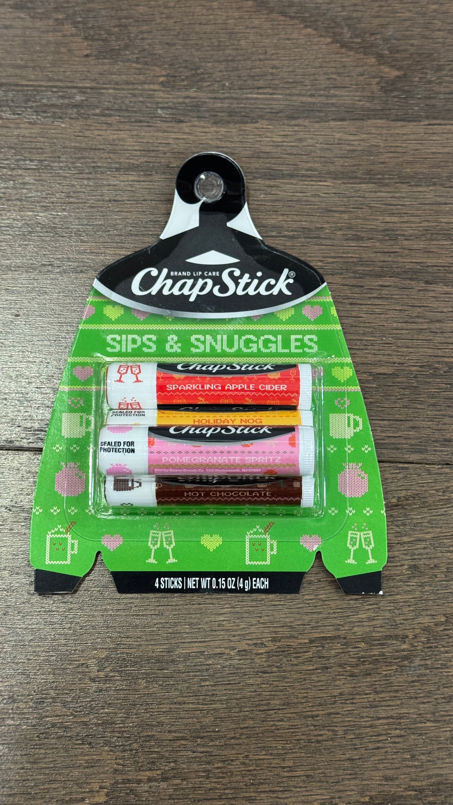 Chapstick Holiday Lip Balms