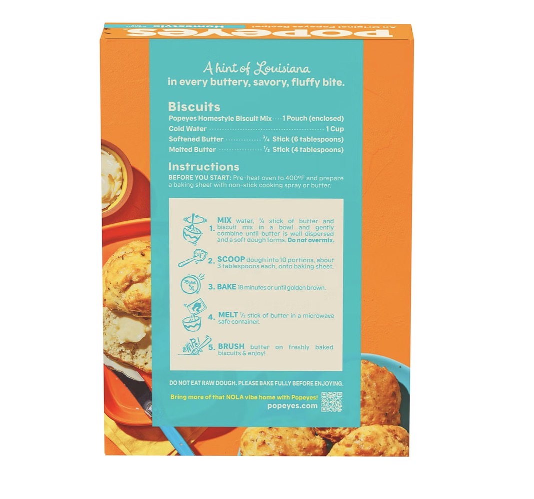 Popeyes Biscuit Mix - Homestyle