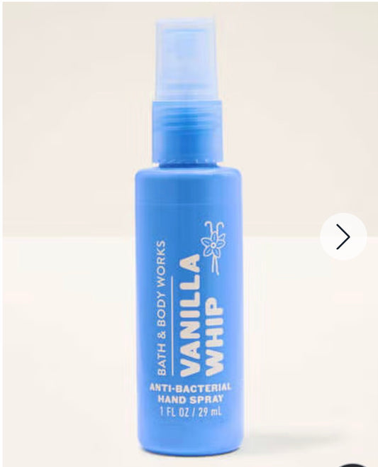 Bath & Body Works Hand Sanitising Mist - Vanilla Whip