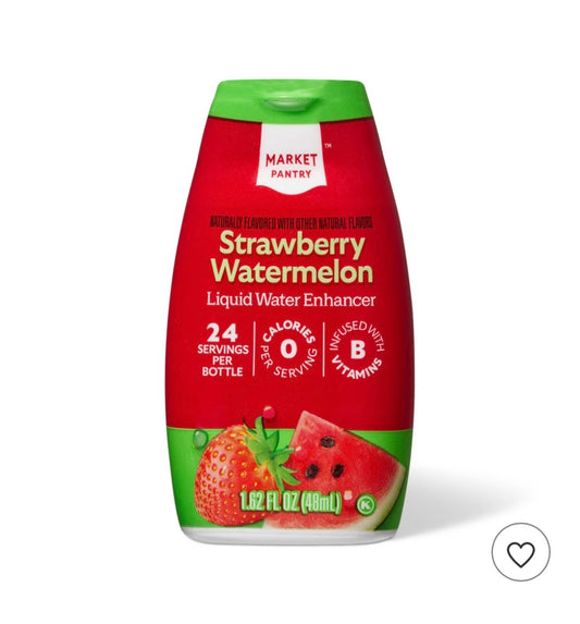 Market Pantry Water Enhancer - Strawberry Watermelon