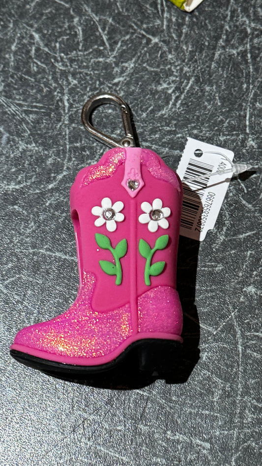 Bath & Body Works - PocketBac Sanitiser Holder Sparkly Cowgirl Boot