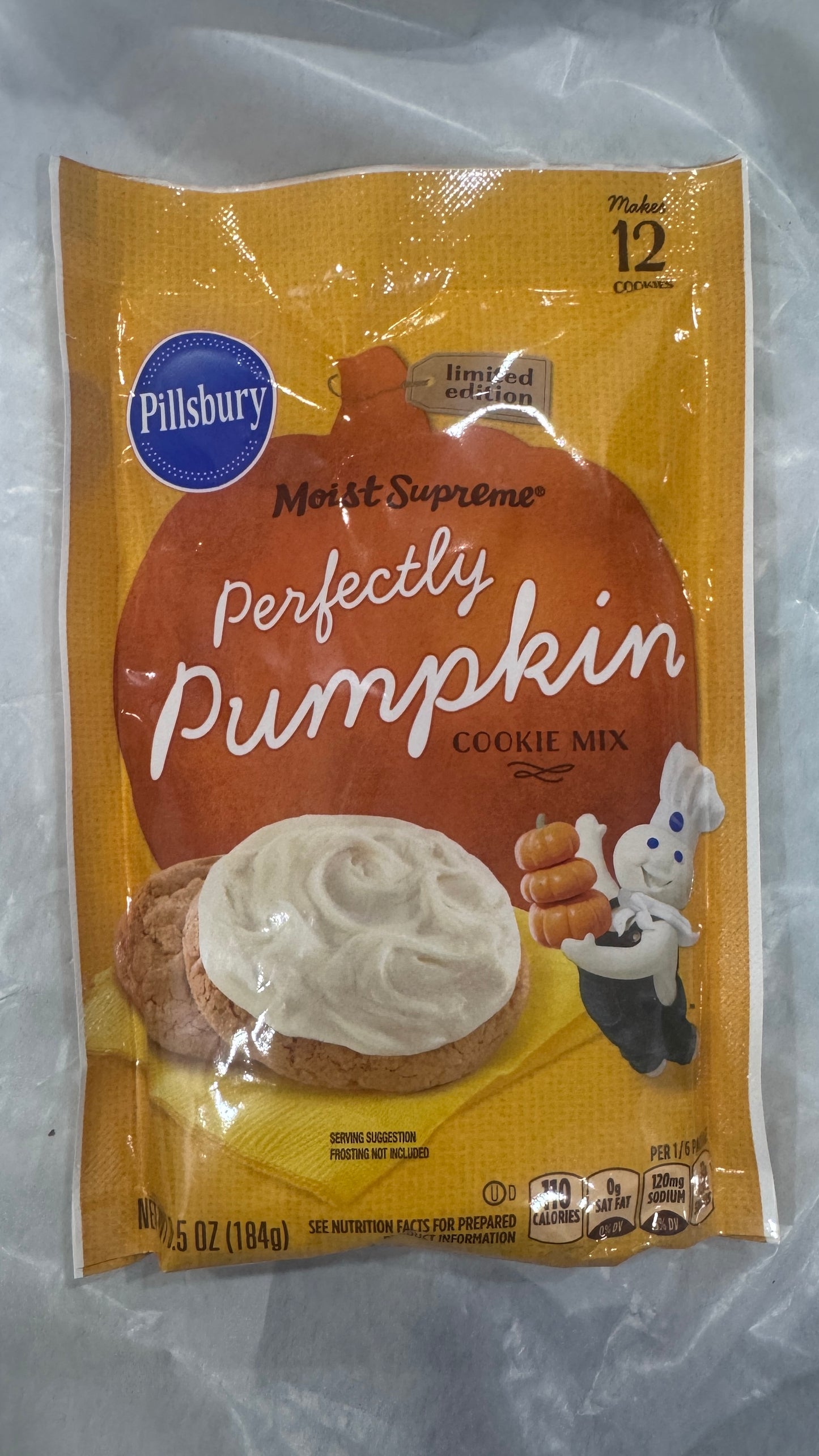Pillsbury Perfectly Pumpkin Cookie Mix