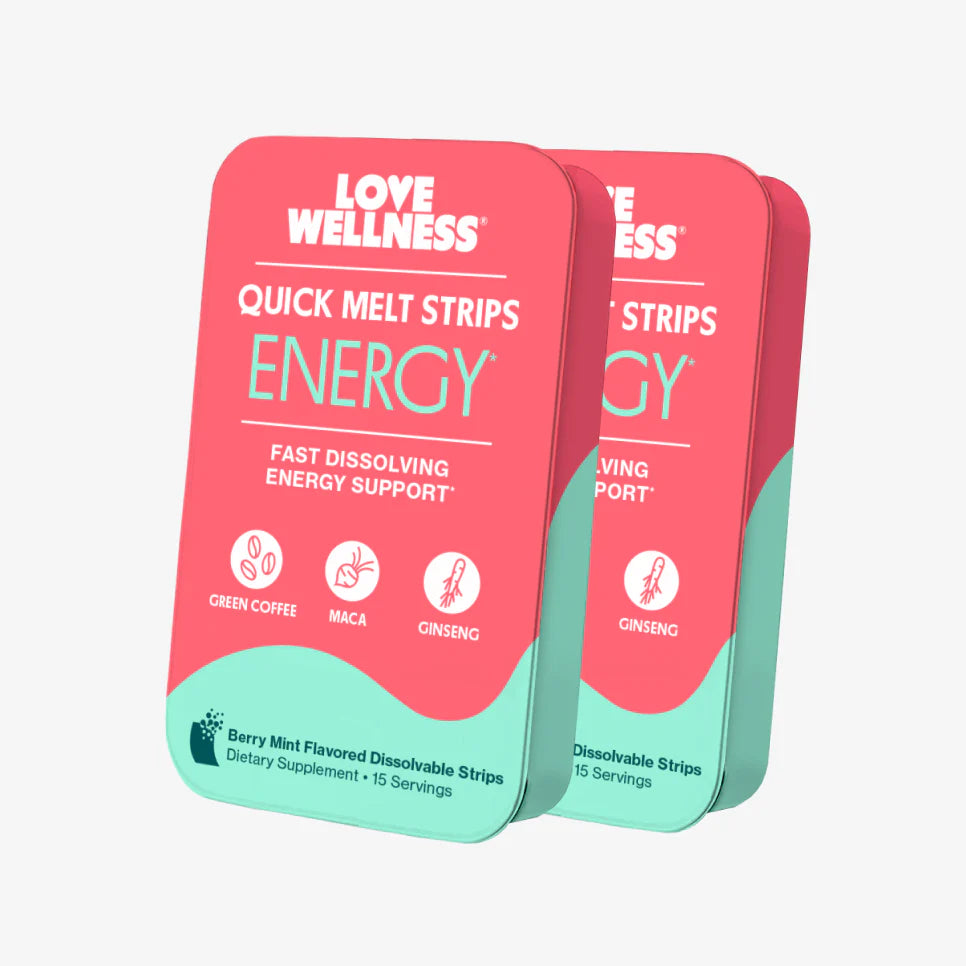 Love Wellness Melatonin Quick Melt Strips (15ct)