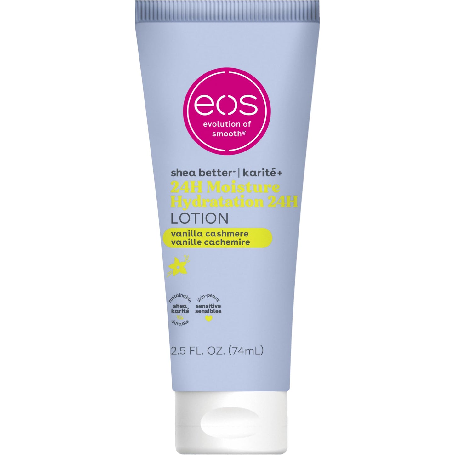 EOS Travel Body Lotion - Vanilla Cashmere
