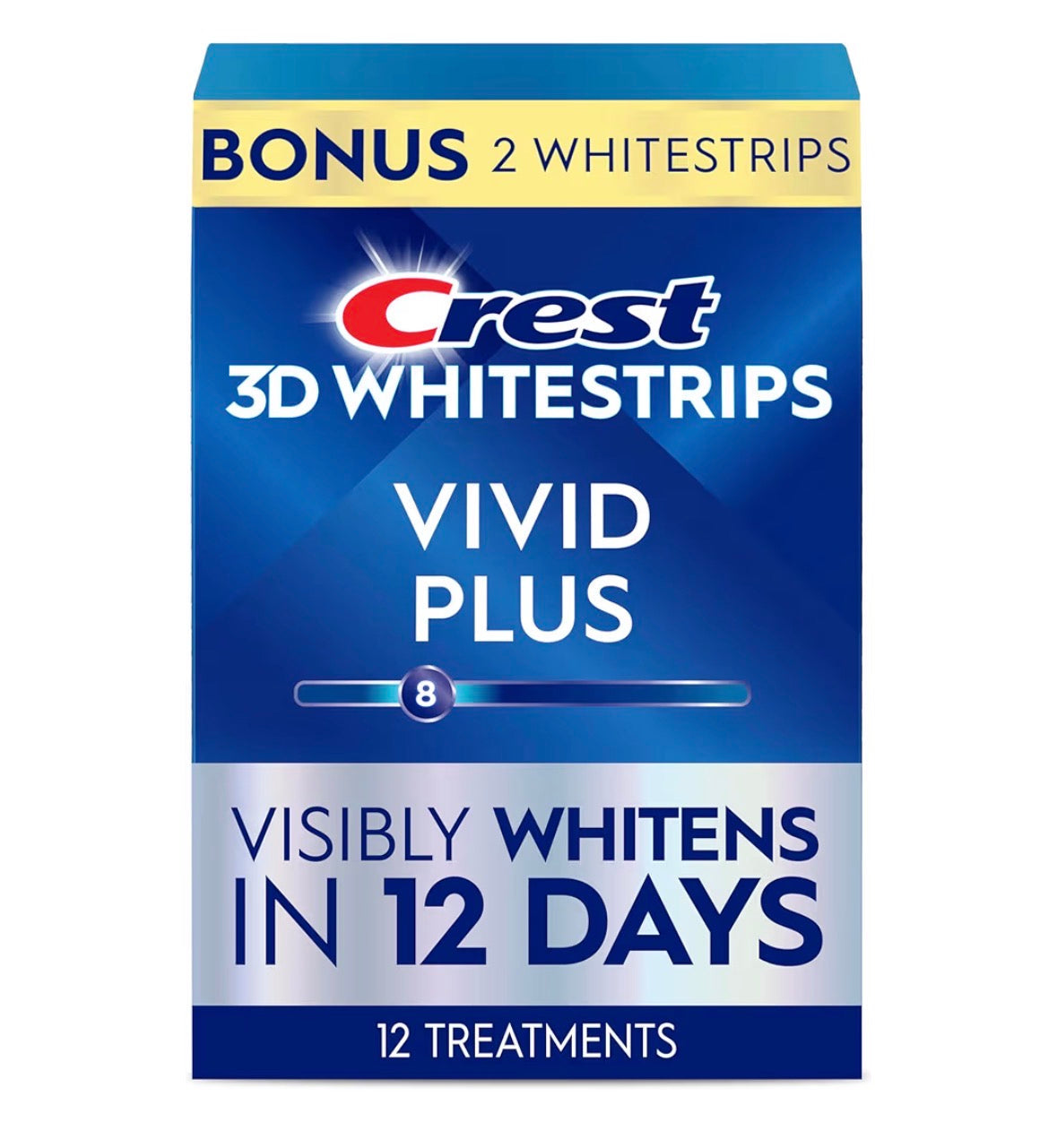 Crest 3D Whitestrips - Vivid Plus (12ct)
