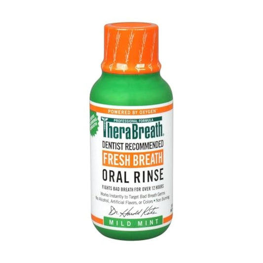 Therabreath Oral Rinse Mouthwash (Travel) - Mild Mint