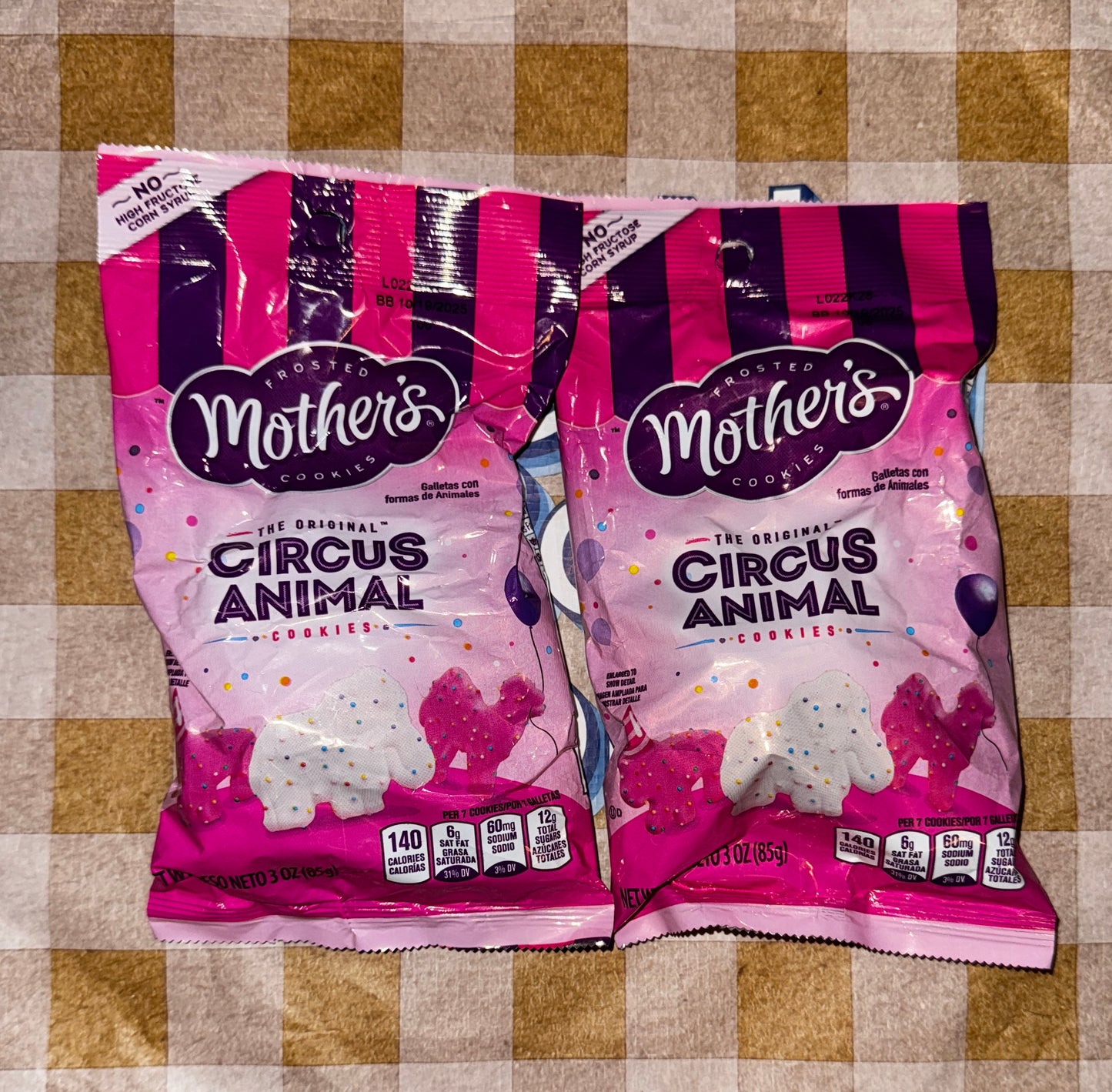 Mother’s Circus Animal Iced Biscuits