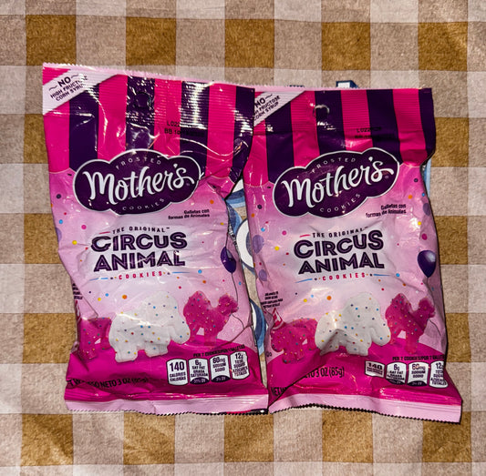 Mother’s Circus Animal Iced Biscuits