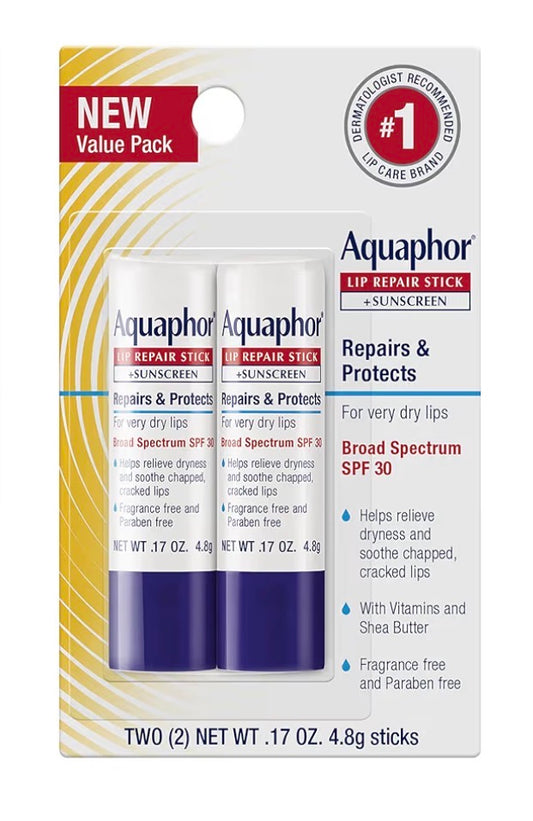 Aquaphor Lip Balm 2pk - Sunscreen