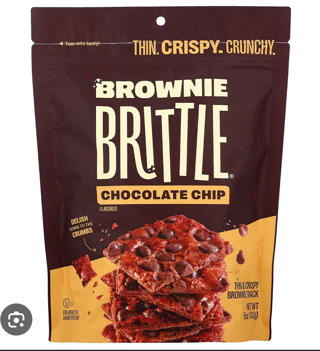 Brownie Brittle - Choc Chip