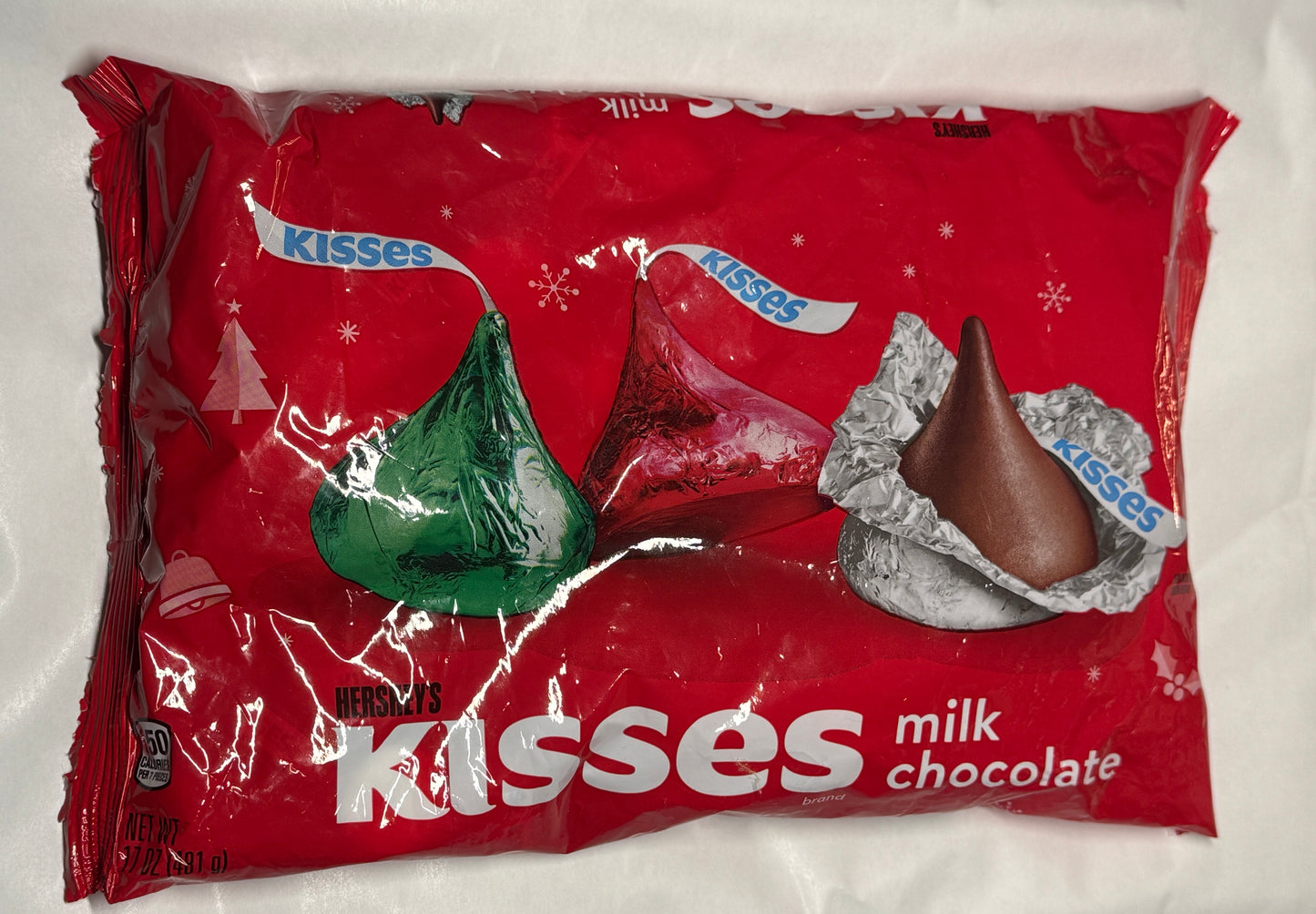 Hershey’s Milk Chocolate Christmas Kisses