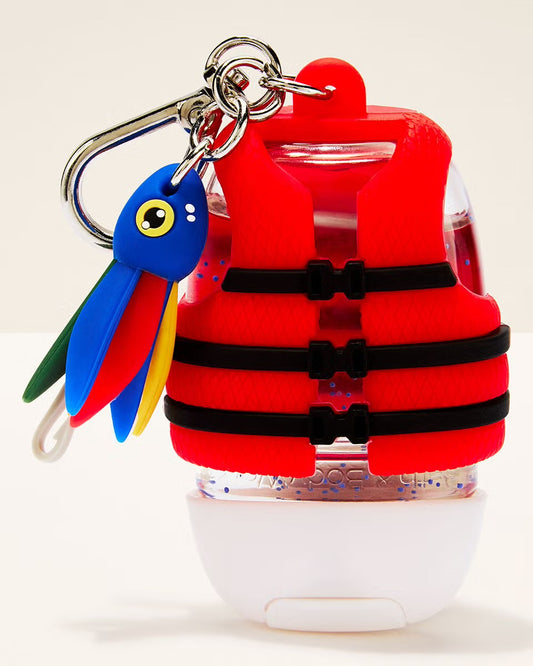 Bath & Body Works PocketBac HandGel Holders - Gone Fishin’ Lifejacket