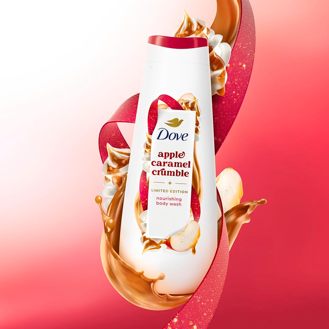 Dove Holiday Treats Body Wash 600ml - Apple Caramel Crumble
