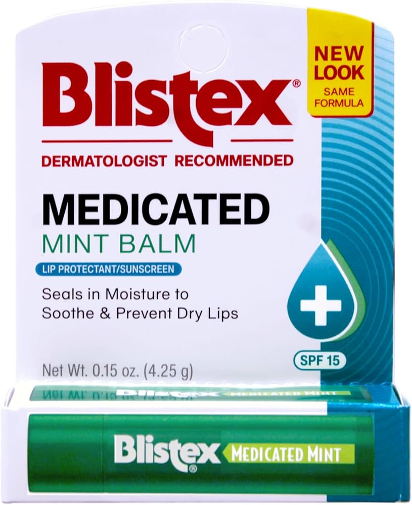 Blistex Medicated Mint Lip Balm - Single