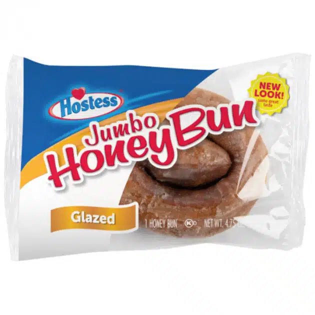 Hostess Jumbo Honeybun - Glazed