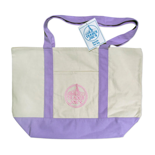 Trader Joe’s Large Pastel Tote Bag