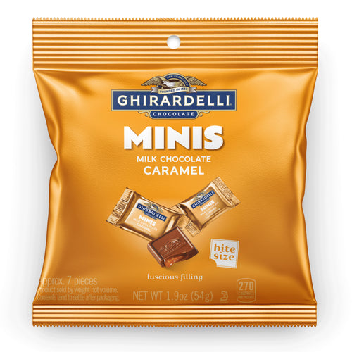 Ghirardelli Minis (54g) - Milk Chocolate Caramel