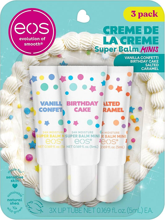EOS Super Moisture Mini Balms - Creme De Le Creme (3pk)