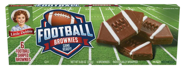 Little Debbie’s Cakes - Football Brownies (6ct)