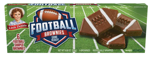 Little Debbie’s Cakes - Football Brownies (6ct)
