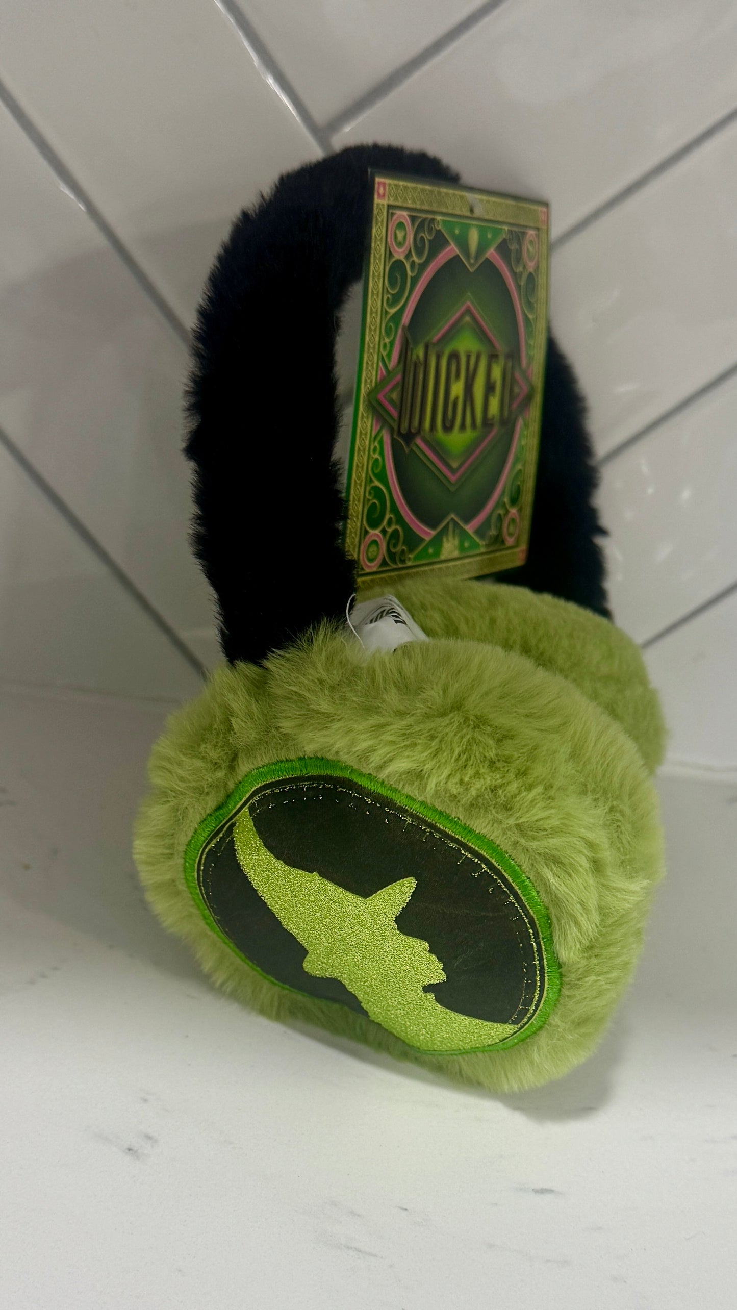 WICKED Glitter Character Earmuffs