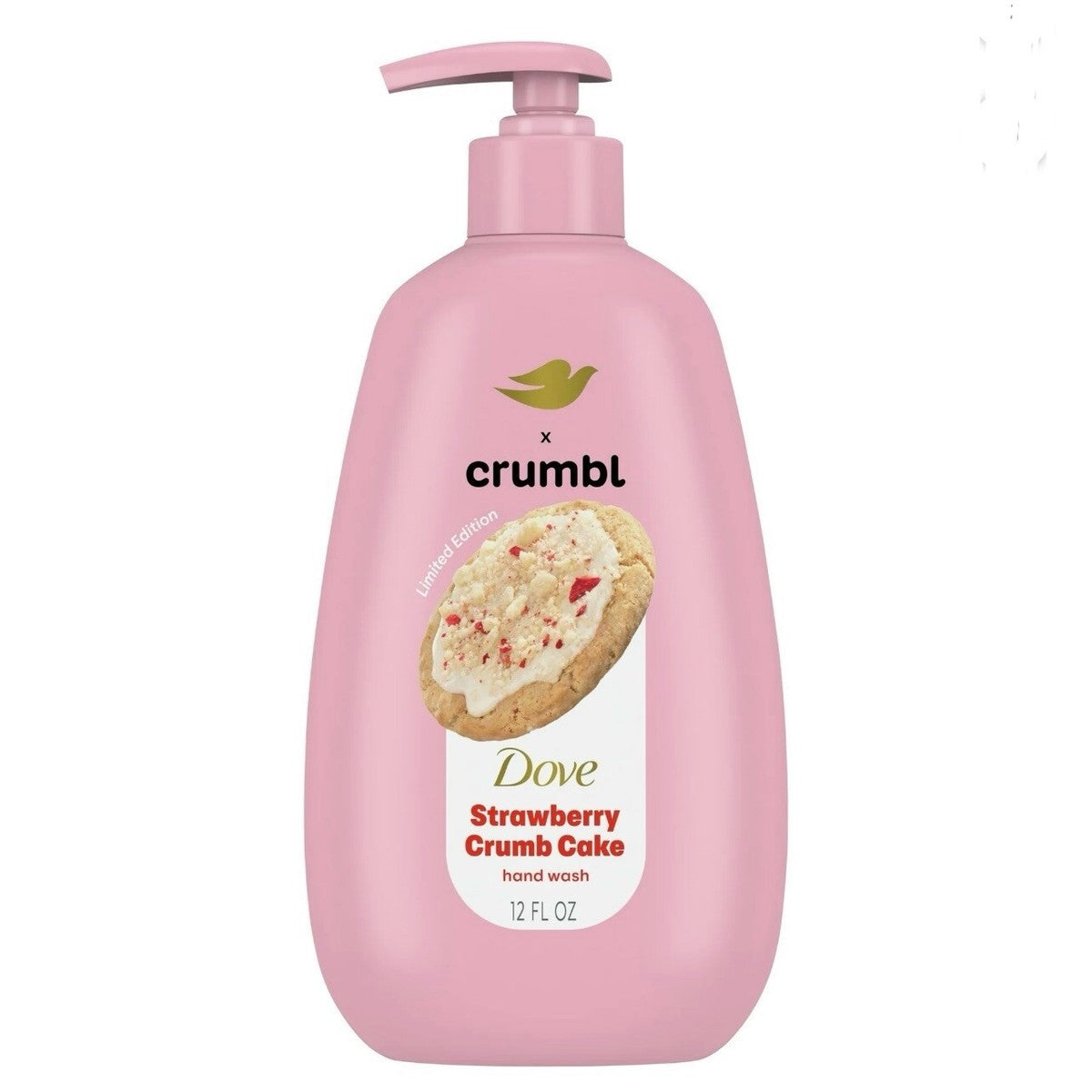 Dove Crumbl Hand Wash - Strawberry Crumb Cake
