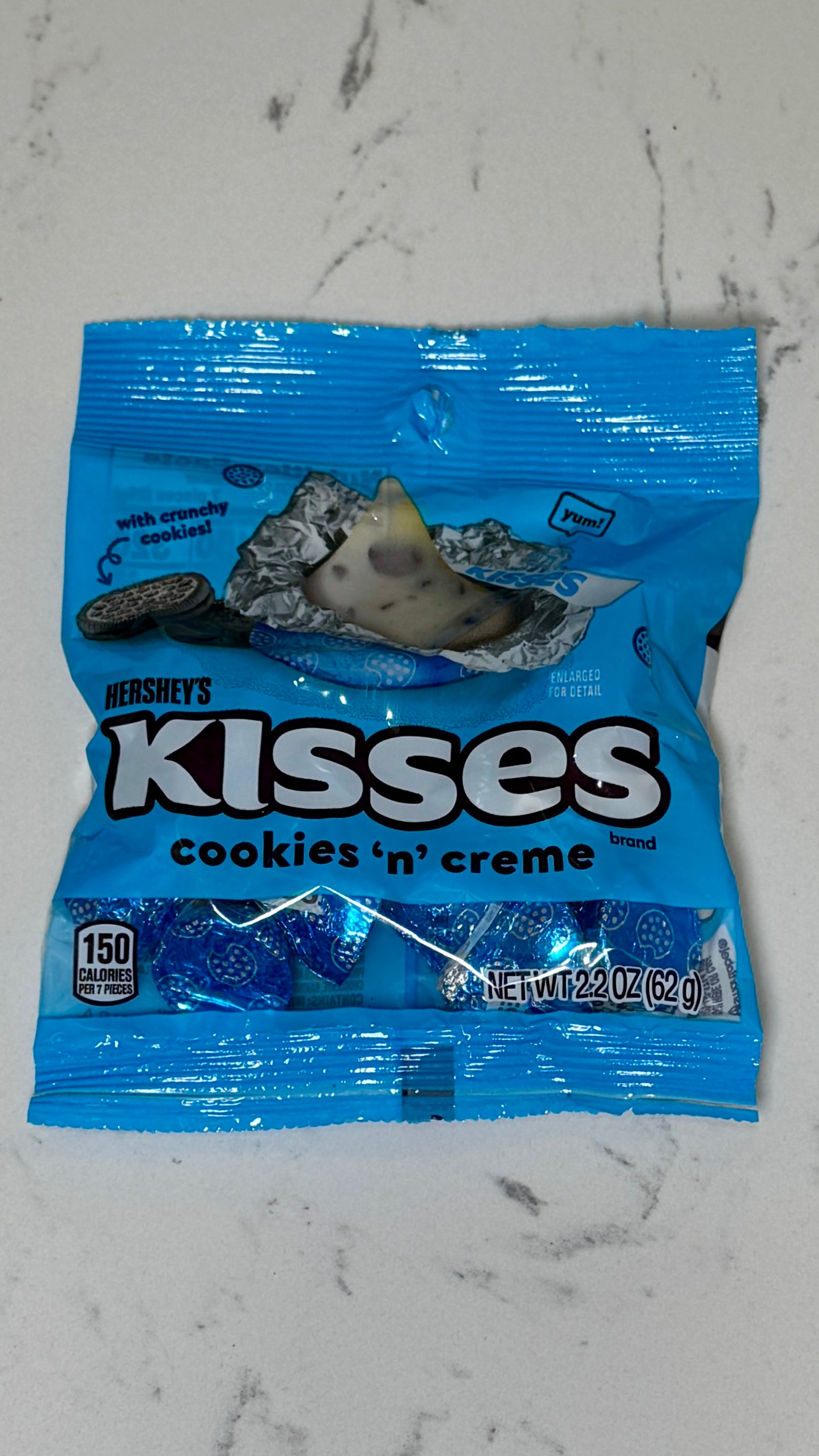 Hershey’s Kisses - Cookies & Cream 63g