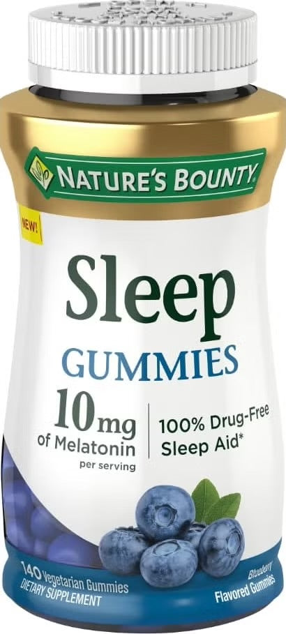 Natures Bounty 10mg Sleep Gummies - 140ct