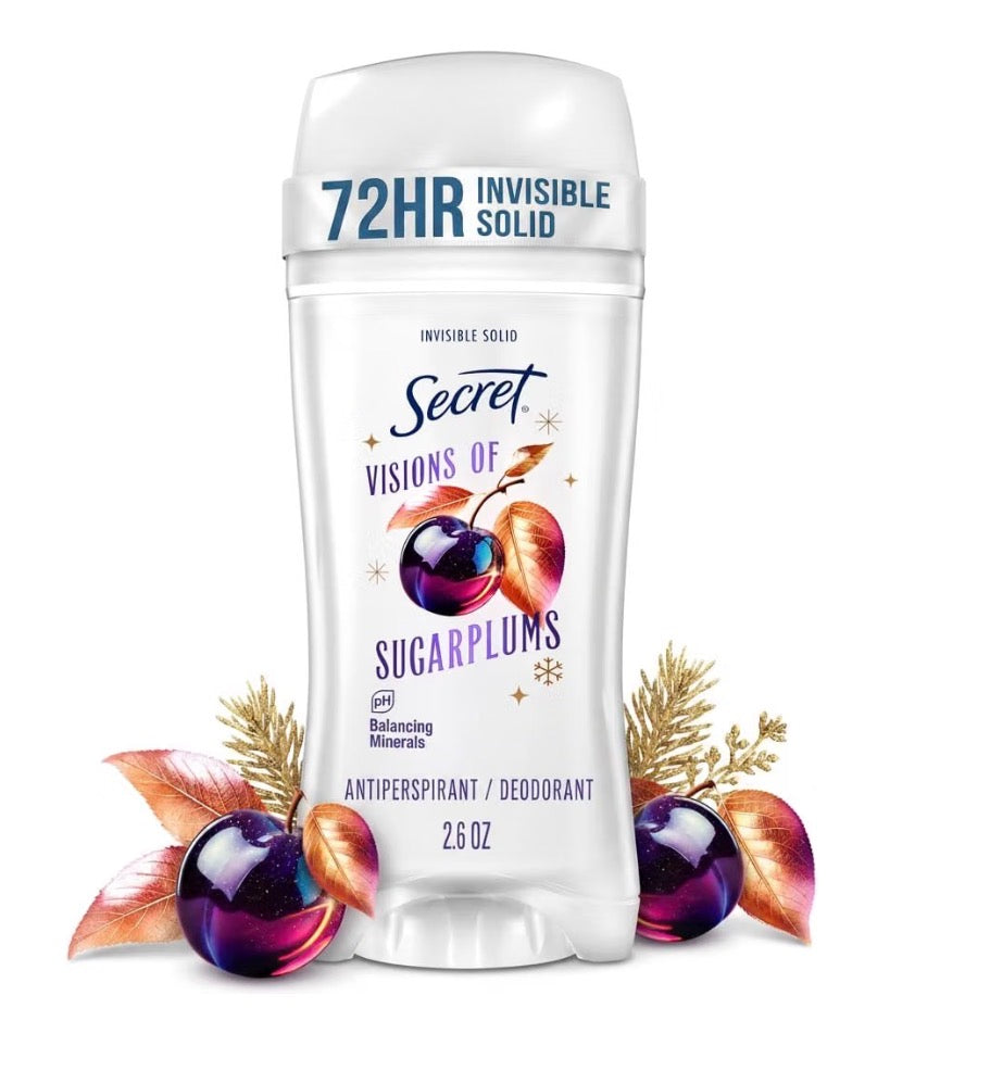 Secret Deodorant - Visions of Sugarplums (STOCK RESERVATION)