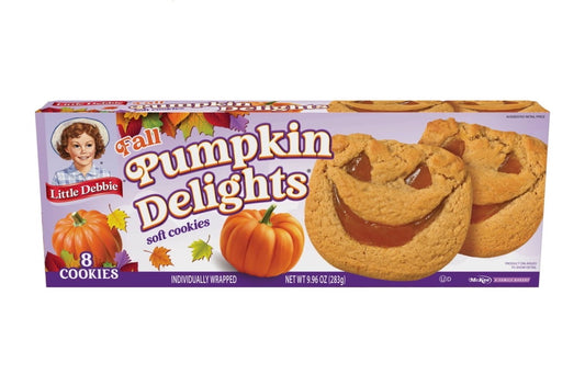 Little Debbie’s Cakes - Pumpkin Delight Soft Cookies (8ct)
