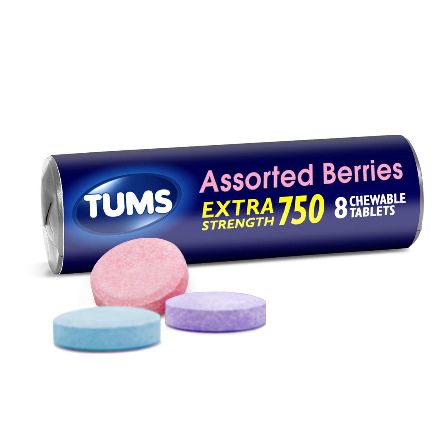Tums Antacids - Assorted Berries, Extra Strength, 12ct