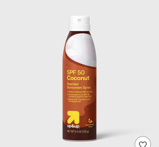 Up & Up SPF50 Spray - Coconut