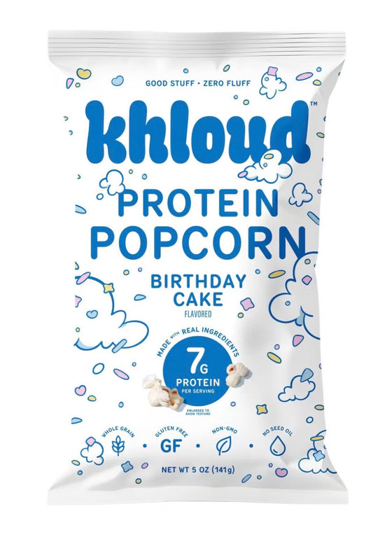 Khloud Protein Popcorn - Birthday Cake