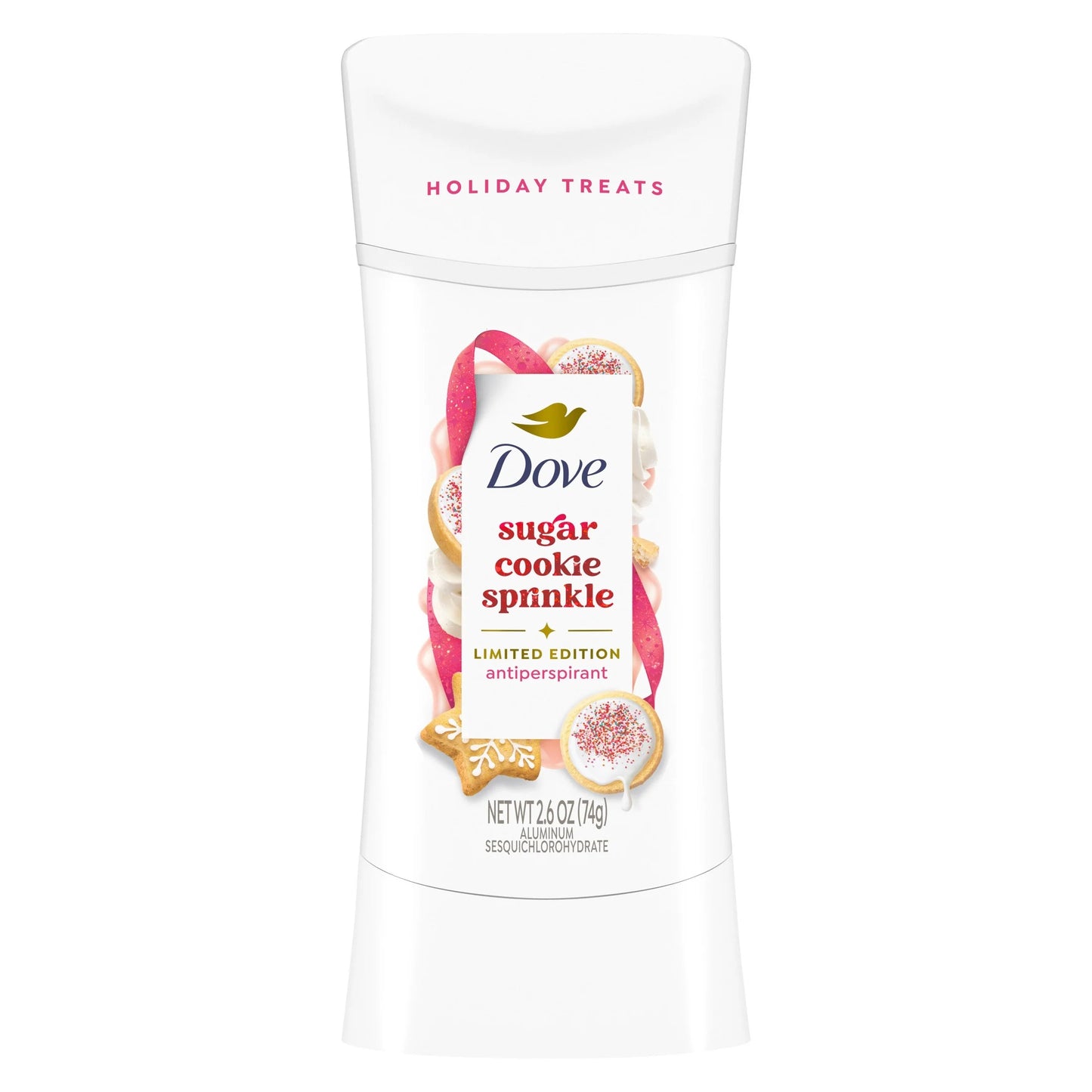 Dove Holiday Treats Deodorant - Sugar Cookie Sprinkle