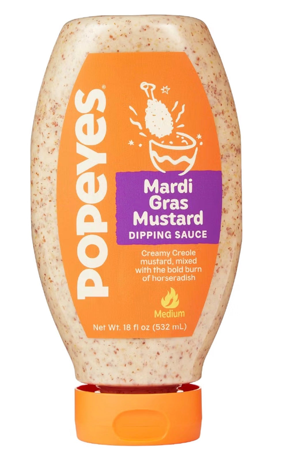 Popeyes Dipping Sauce (542ml) - Mardi Gras Mustard