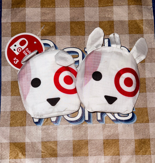 Target Bullseye Dog Reusable Bag