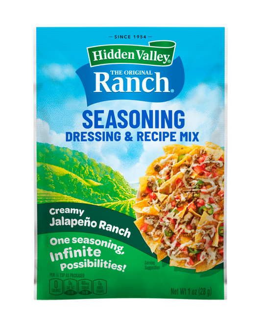 Hidden Valley Creamy Jalapeño Ranch Seasoning
