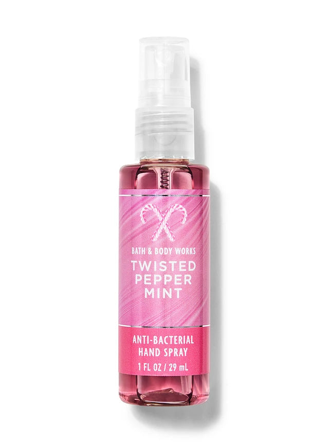 Bath & Body Works Christmas Hand Sanitising Mist - Twisted Peppermint