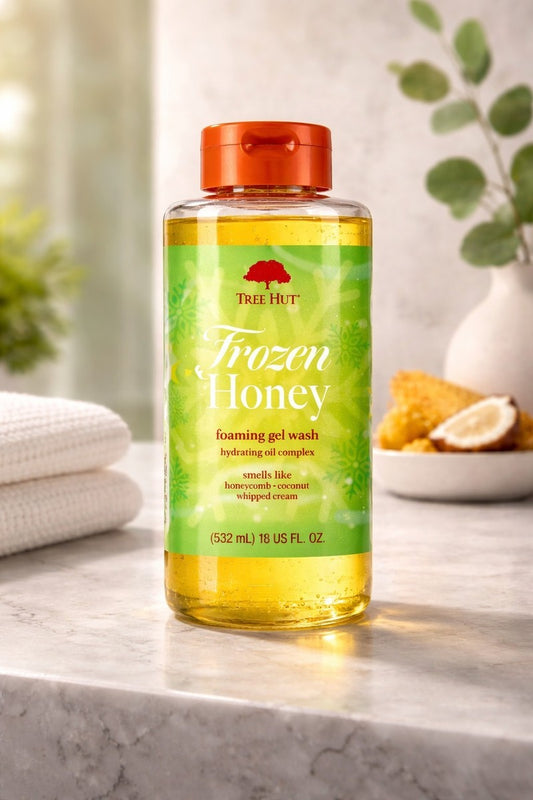 Tree Hut Foaming Body Wash - Frozen Honey