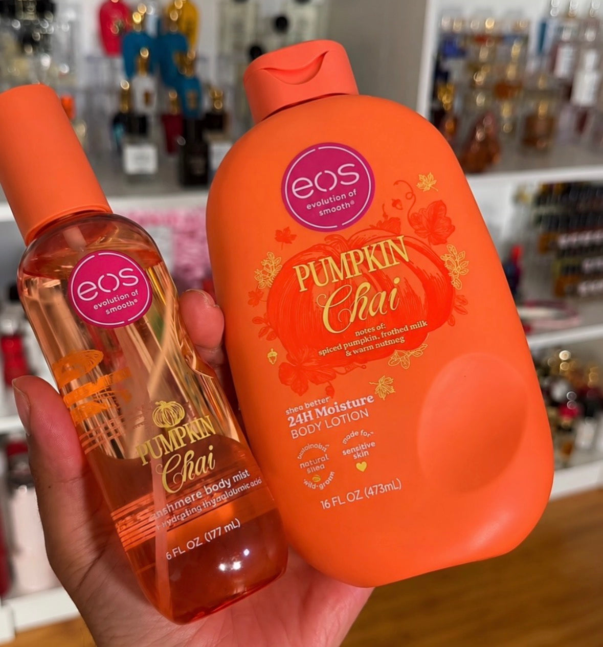 EOS Body Mist & Lotion Set - Pumpkin Chai