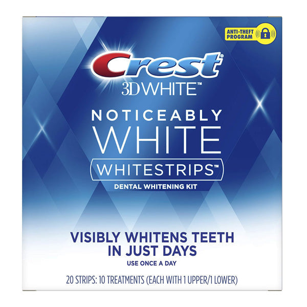 Crest 3D Whitestrips - Noticeably White (10ct)