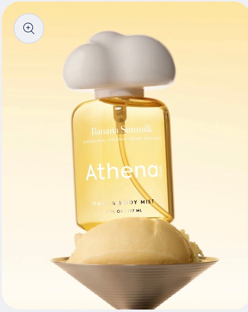 Athena Club Hair & Body Mist - Banana Sunmilk (STOCK RESERVATION)