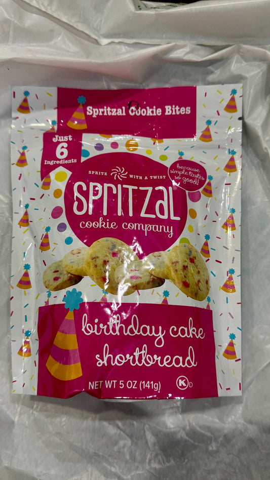 Spritzal Birthday Cake Shortbread