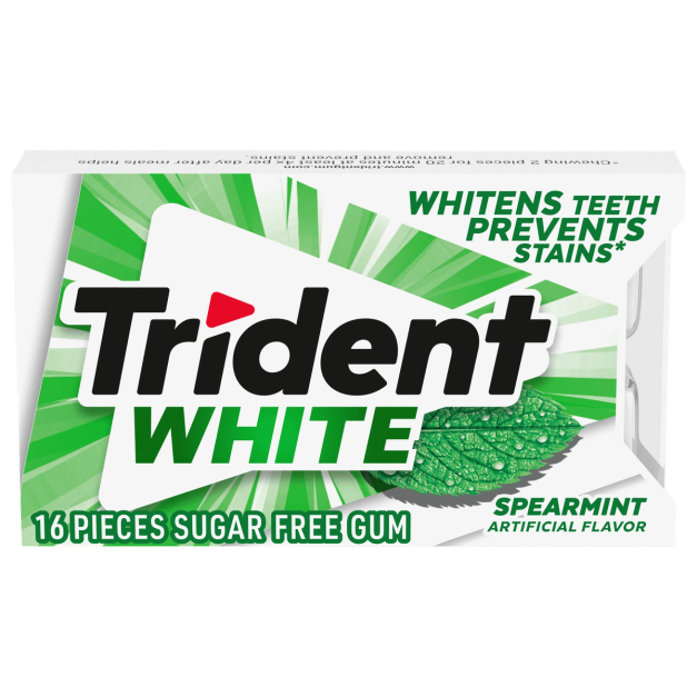 Trident Whitening Chewing Gum (14pc) (VARIOUS)